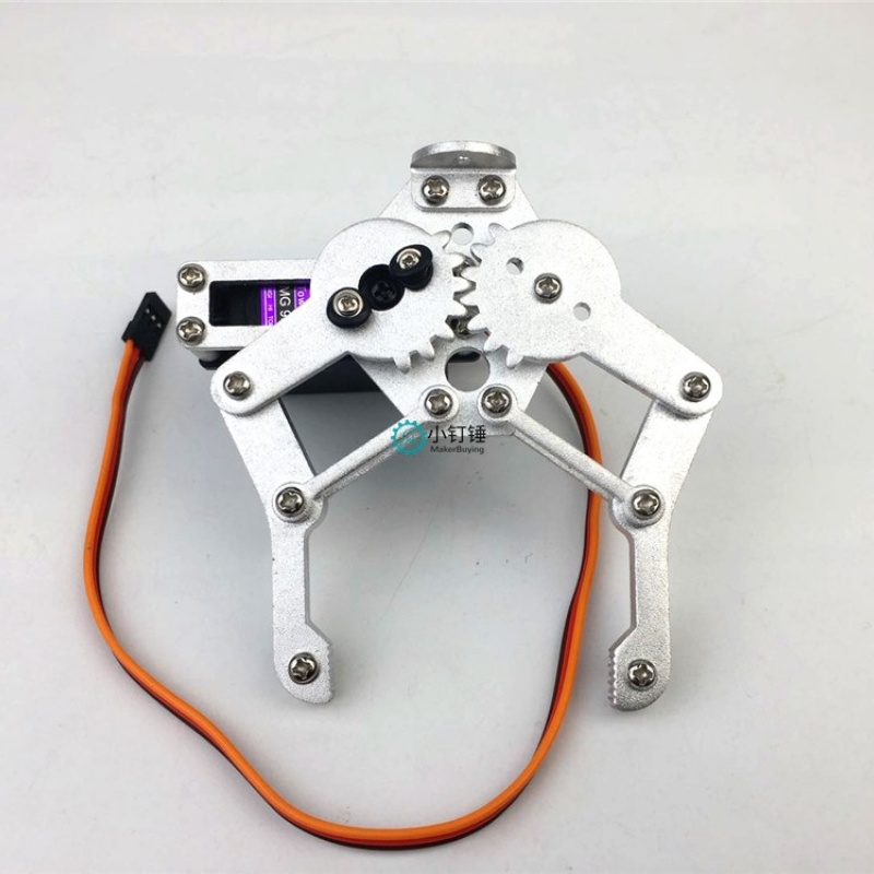机械爪子 金属 机械手臂 夹持器 带MG996R 舵机 机器人 夹子 SNM1500