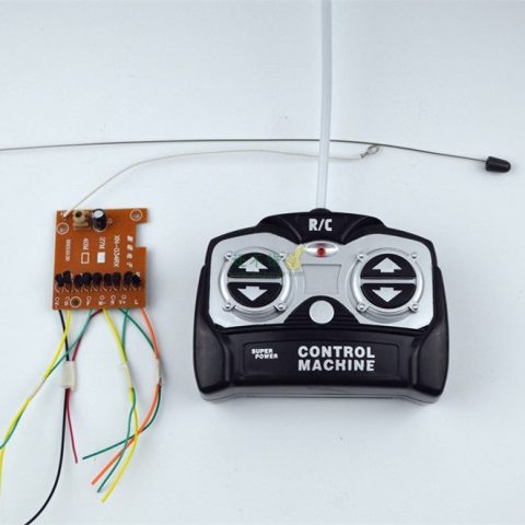 5五通道遥控电路板+遥控器 模块 拼装 DIY 27Mhz  SNRM1