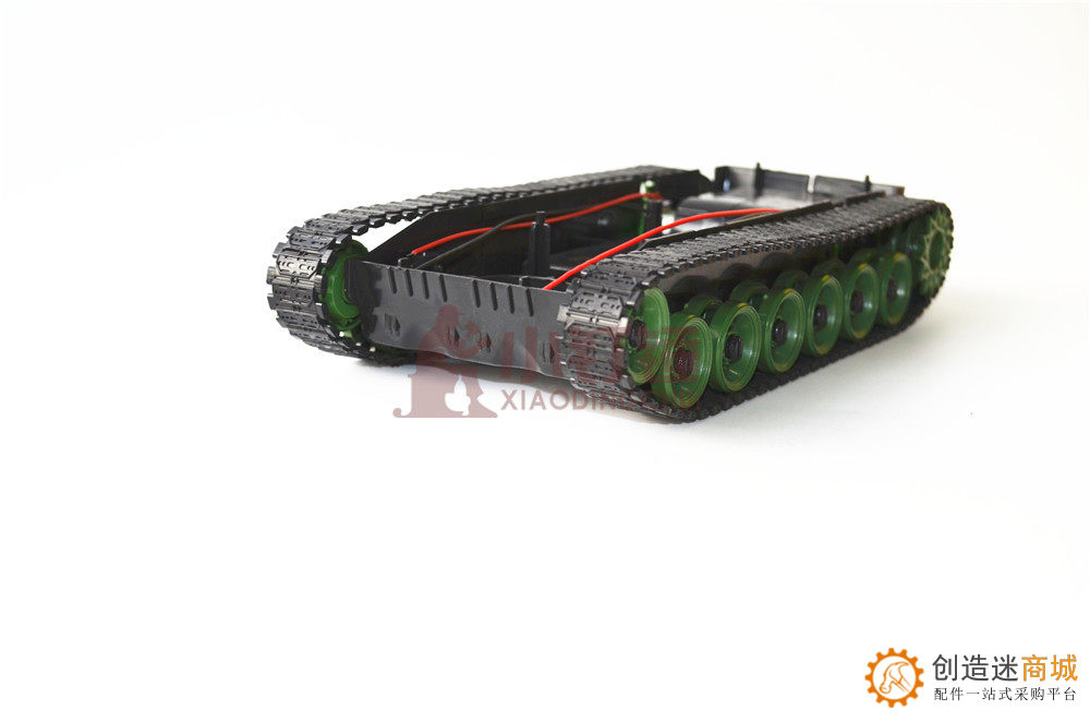 坦克履带车底盘 机器人平台 DIY改装3-8V arduino单片机