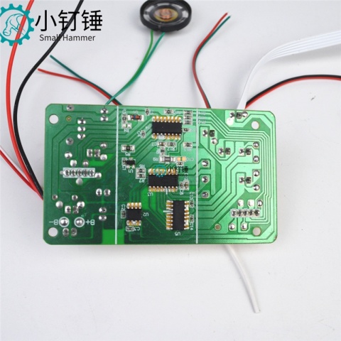 六通道迷你 2.4G遥控器带接收板30米快速接线 坦克车船遥控 SNRM49 50
