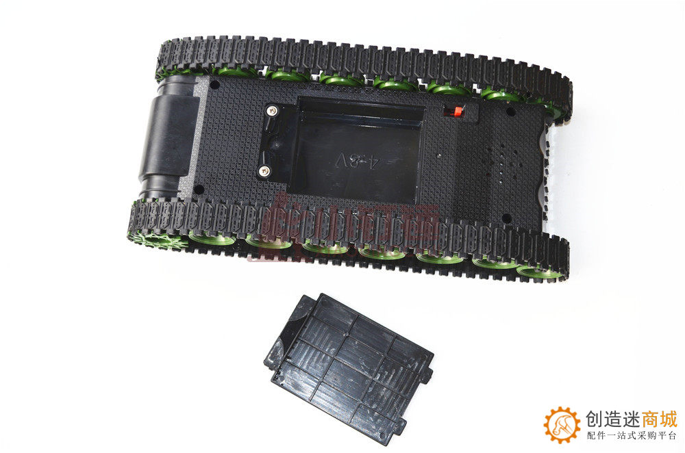 坦克履带车底盘 机器人平台 DIY改装3-8V arduino单片机