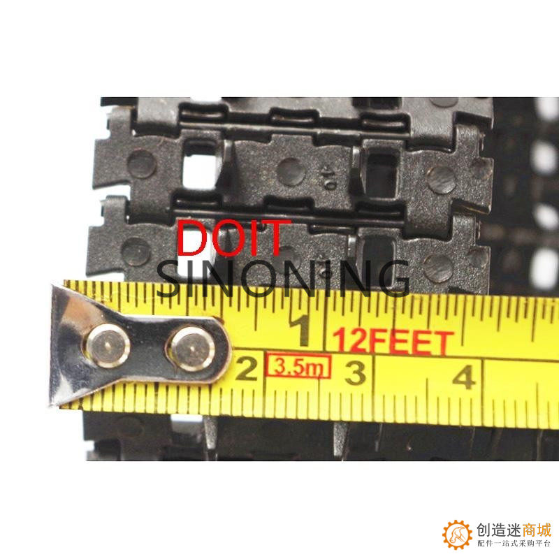履带+履带驱动轮/履带轮+承重轮坦克小车底盘机器人瓦力模型套件