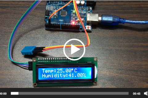 SNAR2 电子温度湿度计 Arduino+LCD1602+DHT11 DIY学习套件创客视频演示