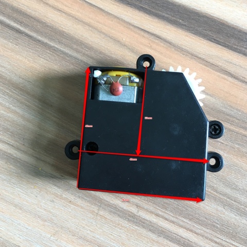 拆机全新 波箱 齿轮箱 130马达 坦克 3v 6v 8v