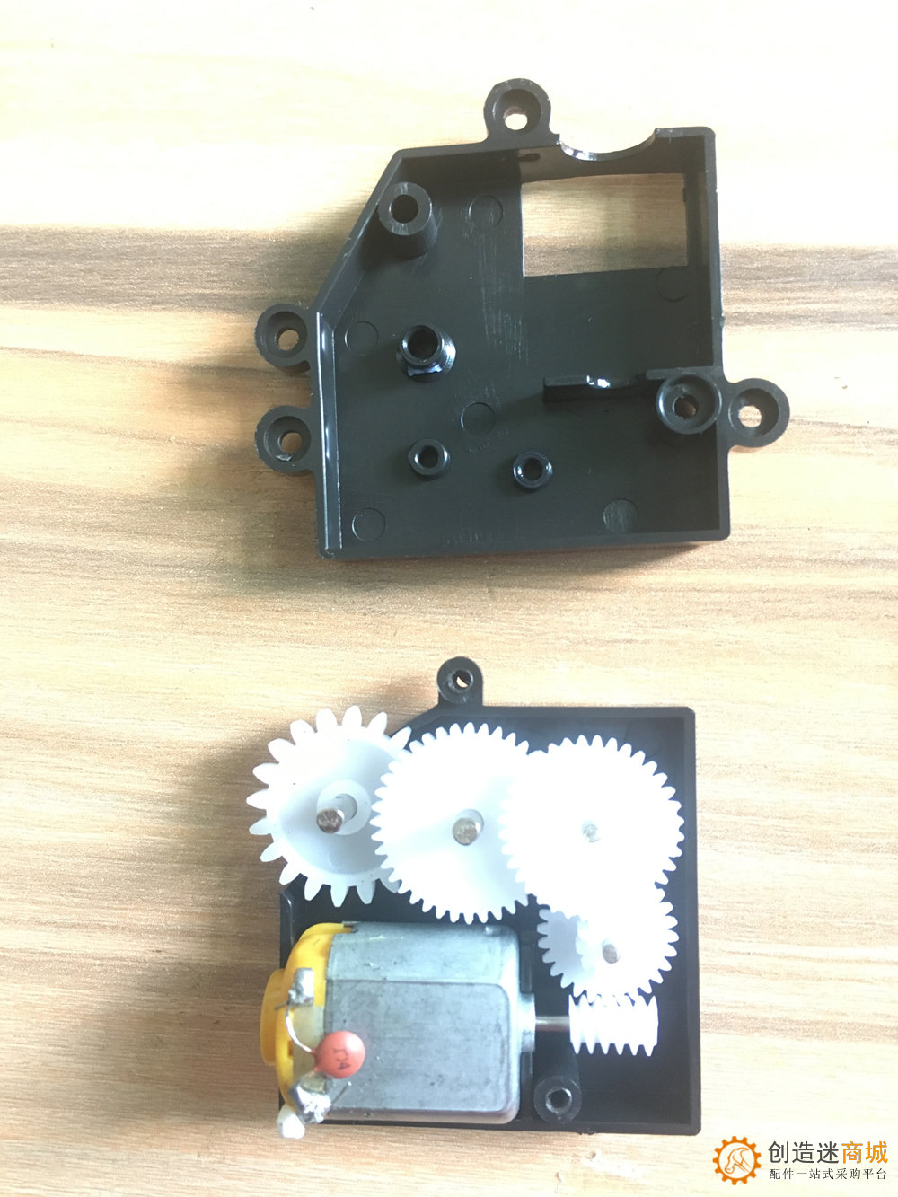 拆机全新 波箱 齿轮箱 130马达 坦克 3v 6v 8v