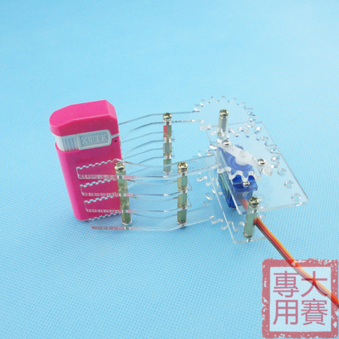 机械手亚克力SG90舵机夹持器智能小车机器人Robot配件电子抓爪
