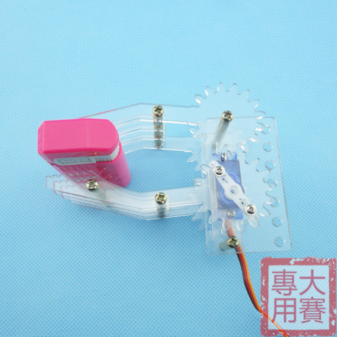 机械手亚克力SG90舵机夹持器智能小车机器人Robot配件电子抓爪