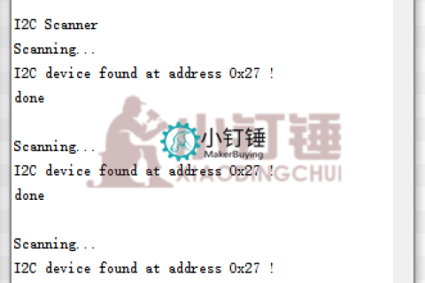 如何用Arduino查询LCD1602液晶屏 I2C的初始地址是0x3f还是0x27？