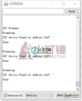 如何用Arduino查询LCD1602液晶屏 I2C的初始地址是0x3f还是0x27？