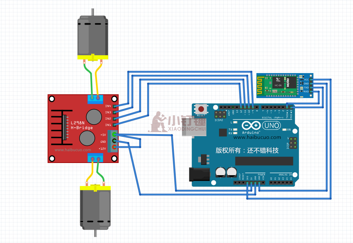 arduino蓝牙小车制作教程