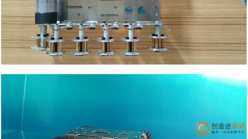 SN2700  金属减震坦克机器人底盘教程