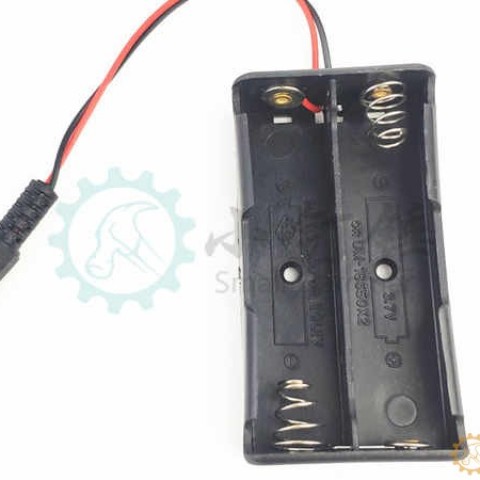 BB1 Arduino UNO 供电接口 18650电池盒 2节电池盒18650电池盒带线DC