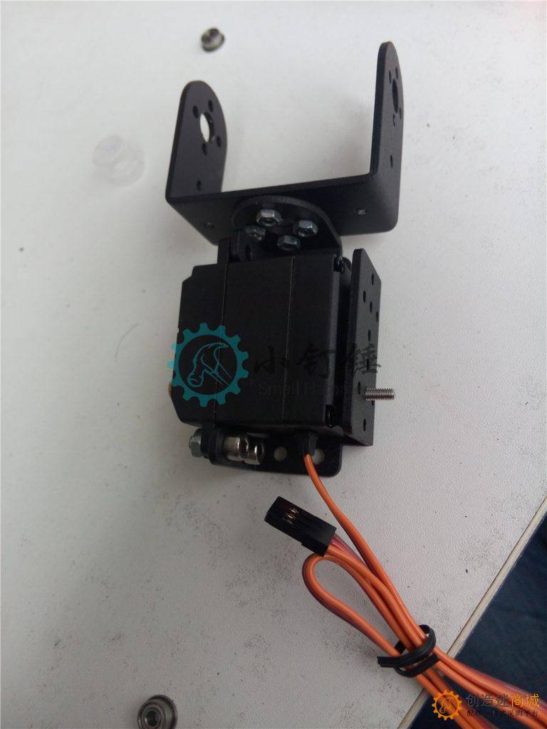 SNAM3100 8自由度 人形机器人不带舵机安装教程