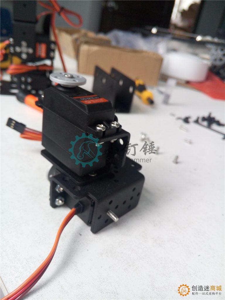 SNAM3100 8自由度 人形机器人不带舵机安装教程
