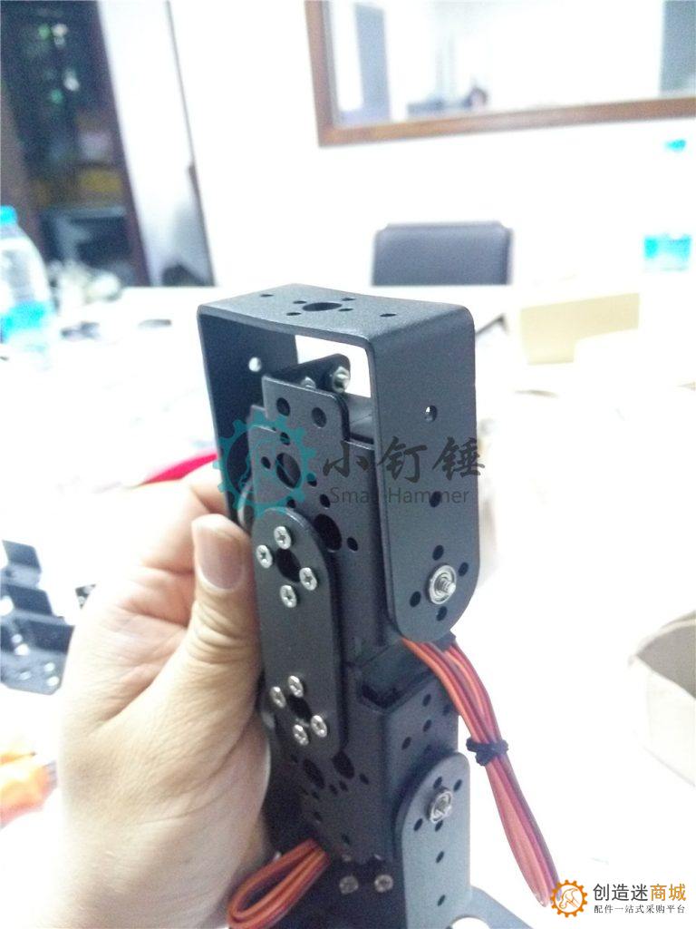 SNAM3100 8自由度 人形机器人不带舵机安装教程