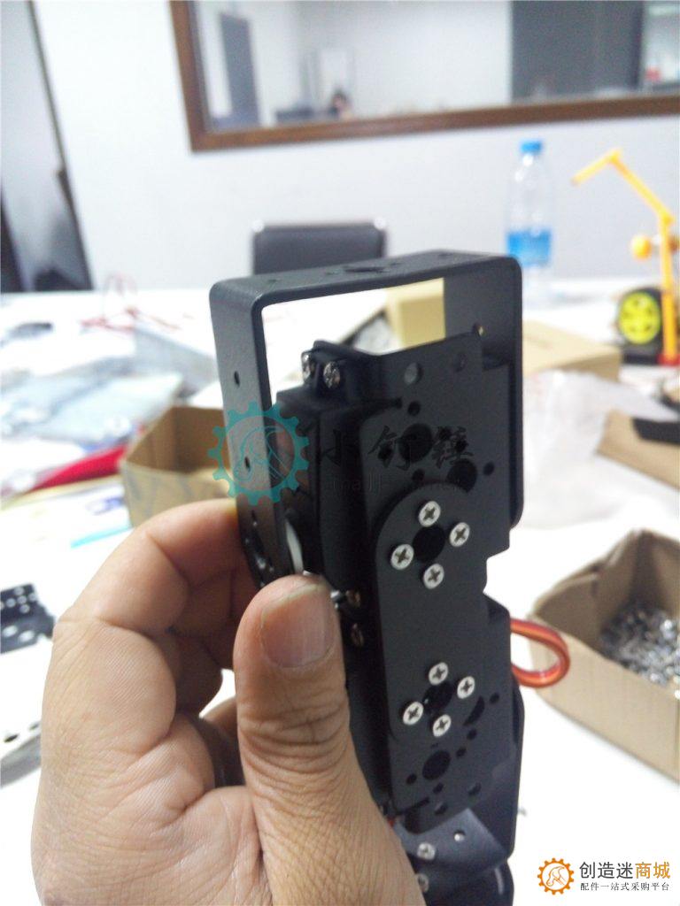 SNAM3100 8自由度 人形机器人不带舵机安装教程
