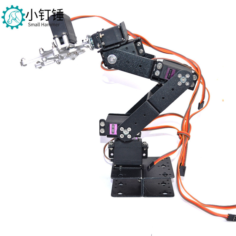 SNAM2300 SNAM2350 6dof六自由度机械手臂 机器人 mg996 创客DIY套件 不带舵机