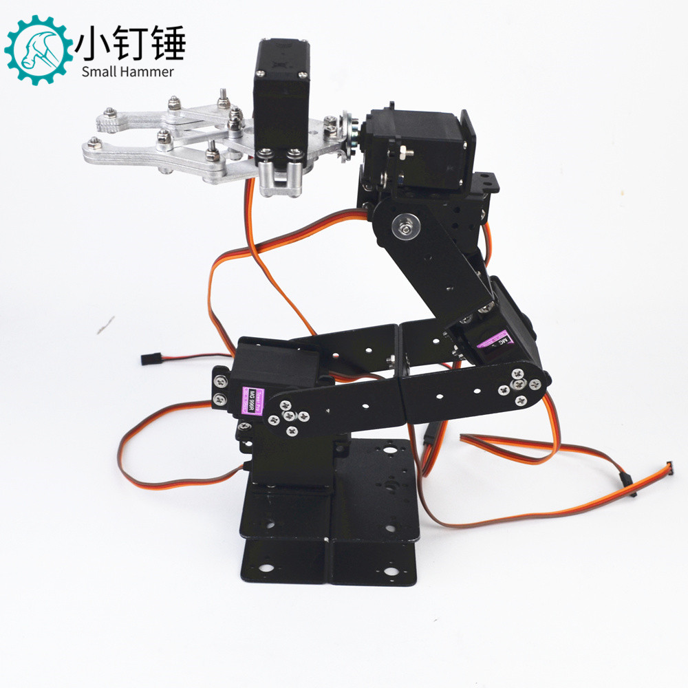 SNAM2300 SNAM2350 6dof六自由度机械手臂 机器人 mg996 创客DIY套件 不带舵机