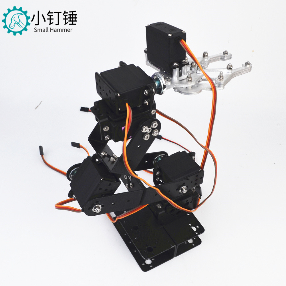 SNAM2300 SNAM2350 6dof六自由度机械手臂 机器人 mg996 创客DIY套件 不带舵机