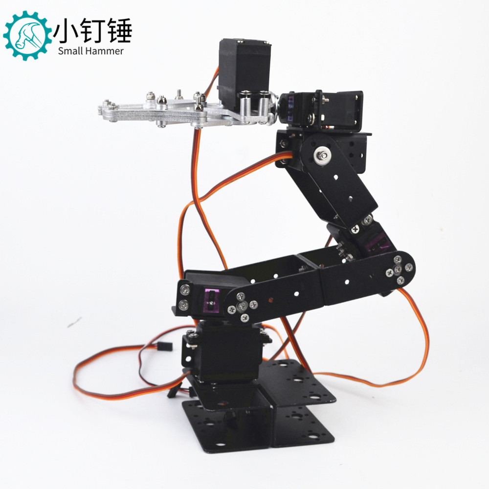 SNAM2300 SNAM2350 6dof六自由度机械手臂 机器人 mg996 创客DIY套件 不带舵机