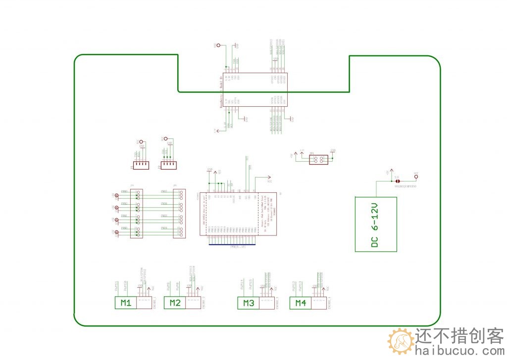 RaspberryPi HAT树莓派电机驱动板