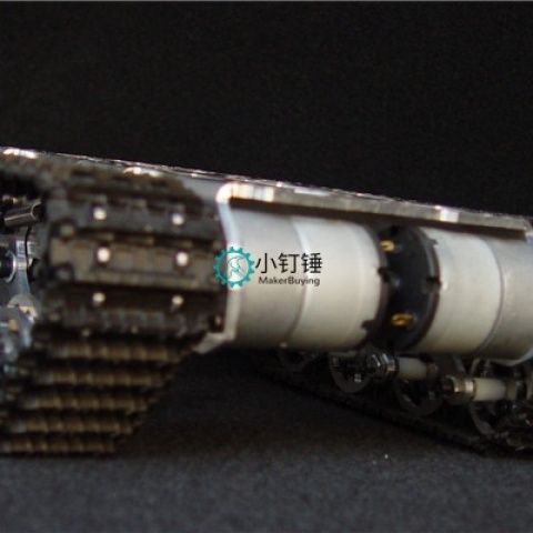 SN2700 铝合金坦克底盘 履带车 机器人底盘 环球减震 金属 智能 悬挂