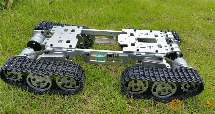 SN1300 坦克底盘 智能小车 履带底盘 连体机器人 越障 越障底盘 4WD 攀爬
