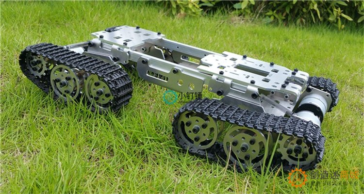 SN1300 坦克底盘 智能小车 履带底盘 连体机器人 越障 越障底盘 4WD 攀爬