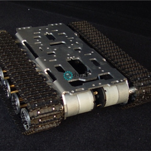 SN2700 铝合金坦克底盘 履带车 机器人底盘 环球减震 金属 智能 悬挂