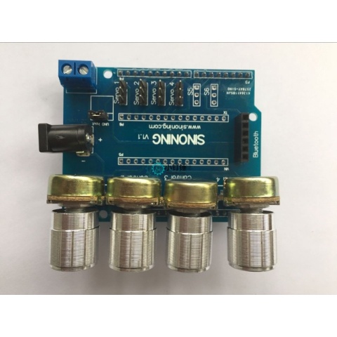 SNA50 电位器控制板散件 机械臂配件包arduino R3 扩展板 需焊接