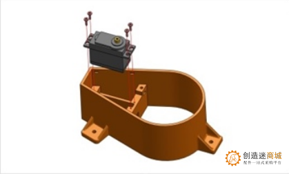 3D打印四自由度机械臂组装教程 SNAM6600