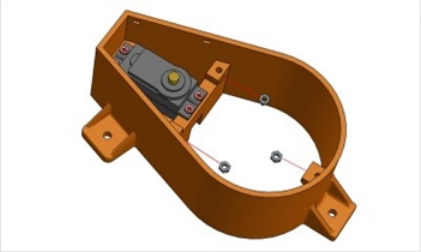 3D打印四自由度机械臂组装教程 SNAM6600