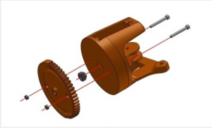 3D打印四自由度机械臂组装教程 SNAM6600