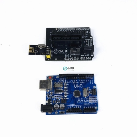 2.4G 兼容 arduino四路舵机电机电调遥控器接收PS2扩展套装 SNAR34