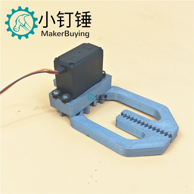 DIY创客 拼装灰色大夹子 机械爪 机器人夹持器 SNM2900