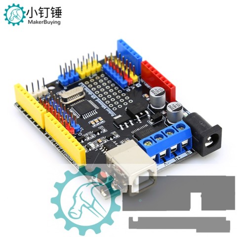 SNA187 开发板R3升级兼容Arduino小车 UNO带电机驱动芯片CH340 TB6612FNG