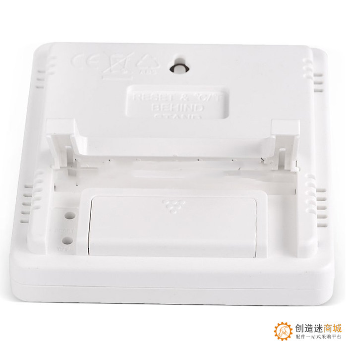 HTC-1 高精度大屏幕 室内电子温湿度计 家用温度计 湿度计有闹钟 SN663