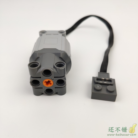 大号L电机 国产 科技系列拼插积木马达 PF零配件88003