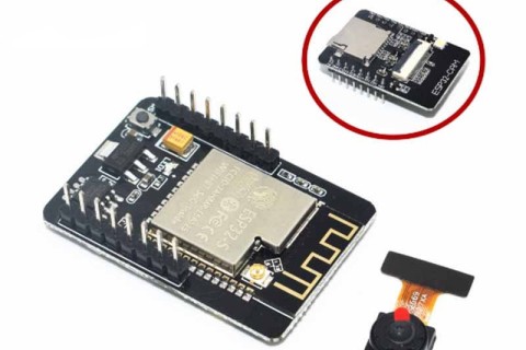 ESP32-CAM开发板测试板WiFi+蓝牙模块ESP32串口转 带OV2640摄像头
