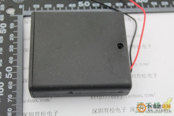 全密封 带开关 电池盒4节5号 电池盒 优质 四节五号 带导线 SN134