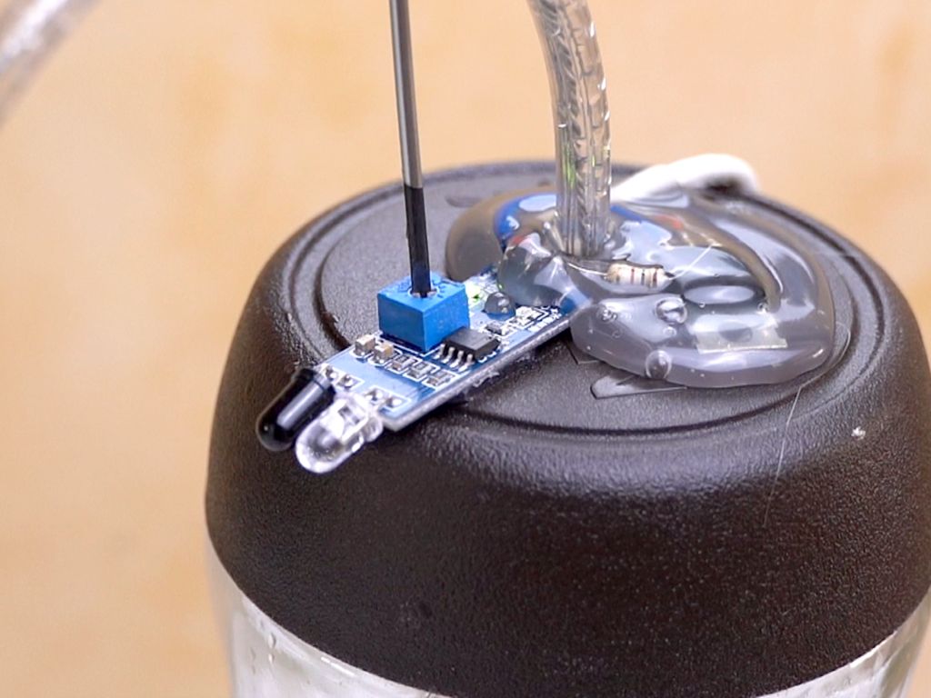 DIY 自动感应洗手液器