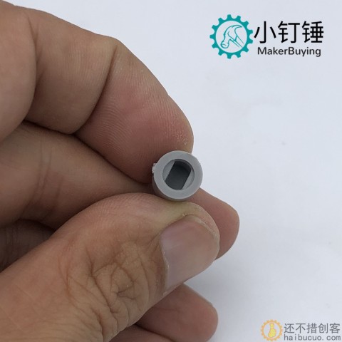 TT马达转兼容乐高十字轴联轴器塑料机器人配件智能小车