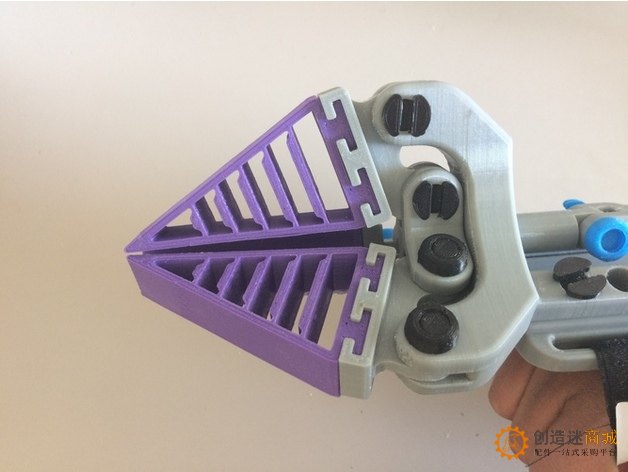 Fin Gripper (Robotic/Prosthetic Hybrid) - Mark VI手动3D打印柔性抓图纸模型STL下载