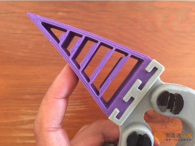 Fin Gripper (Robotic/Prosthetic Hybrid) - Mark VI手动3D打印柔性抓图纸模型STL下载