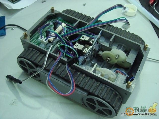 灭火机器人的设计与制作之底盘