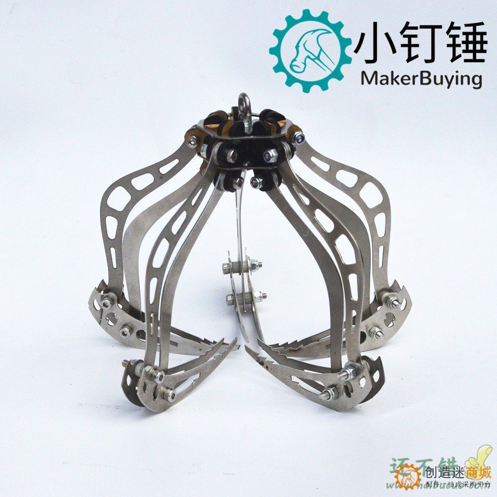 不锈钢金属螳螂爪鹰爪自动机械爪Mantis claw四轴飞行器无人机 SNM3300