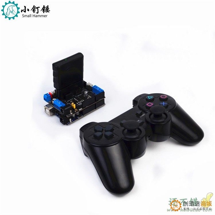 铝合金for Arduino PS2 4自由度遥控机械臂 舵机支架机械爪子 DIY SNAM5000