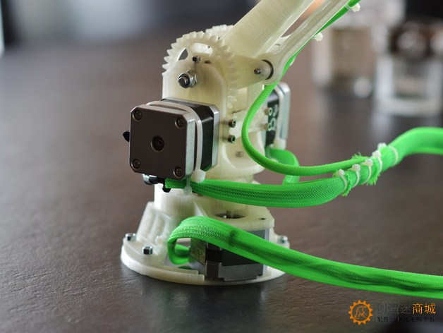 四轴步进电机机械臂3d打印图纸
