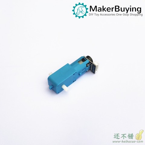 tt马达单相编码器测速1:48直流减速电机码盘两轮自平衡小车 M156