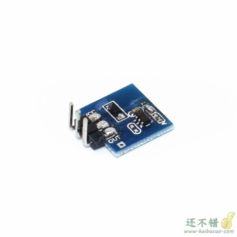 TTP223 触摸按键模块 电容式开关 可设置自锁 点动模式触摸按键